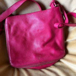 Fossil shoulder bag 10”x10”